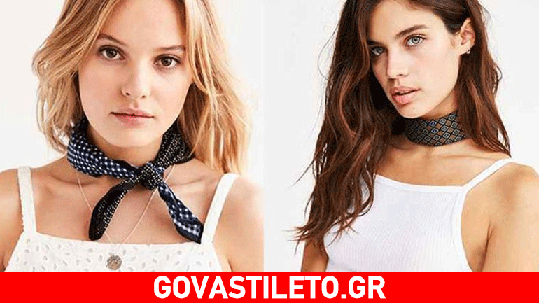 Καλοκαίρι 2016: Must have τα μαντήλια στο λαιμό!